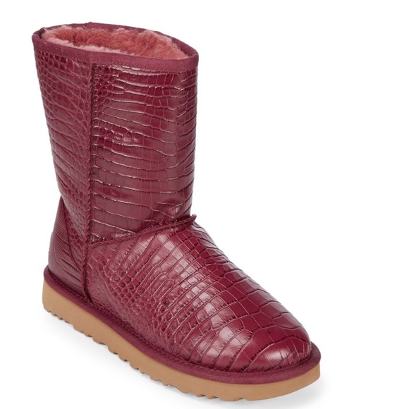 UGG Australia New Croco Boots NWB - Picture 6 of 6